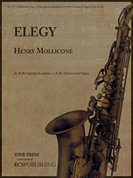 Elegy Soprano Saxophone or Clarinet and Organ cover Thumbnail